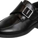 Josmo Boys Classic Comfort Oxford Shoe - Wing Tip Formal Dress Shoes lace up (Colors: Black/Brown/White) (Sizes: 7-10 Toddler / 11-2 Little Kid / 3-6 Big Kid)