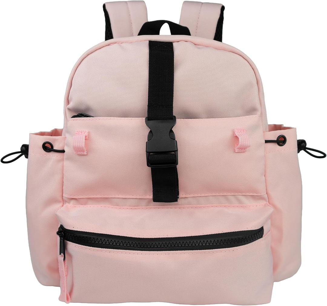 Mini Backpack - Small Womens Backpacks, Cute Lightweight Back Pack For Women, Compact Daypack & Bag For Woman (Blush)