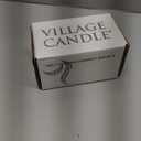 Village Candle Balsam Fir Large Apothecary Jar, Scented Candle, 21.25 oz., Green