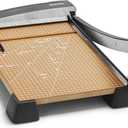 X-ACTO Heavy Duty Wood Guillotine Paper Trimmer, 15" Cutting Surface - Durable, Precise, Designed for School and Work Settings
