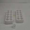 Candle Holder Glass Candlestick Holders: Hewory 20PCS Clear Taper Candle Holders Bulk for Table Centerpiece, Glass Candle Holder Candle Stick Holder Decor for Christmas Wedding Party Bridal Showers