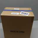 Solar Post Lights Outdoor Solar Cap Lights Deck Fence Cap for 4x4 5x5 6x6 Posts Patio Garden Courtyard Bright Decoration Fixture Waterproof Warm White Lighting Black (4Pack)