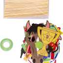 55PCS Kentucky Party Derby Day Photo Booth Props Supplies Horse Racing Decorations