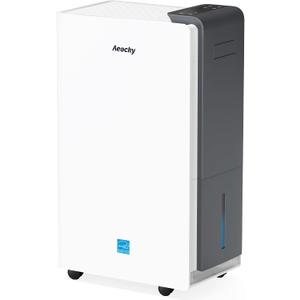 AEOCKY 5500 Sq.Ft Energy Star Most Efficient 2024 Dehumidifier, Max 105 Pint/Day Smart Compressor Dehumidifier with Drain Hose,Intelligent Humidistat,for Basement,Bedroom,Home,Bathroom
