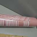 Yoga Mat,Non-Slip TPE Exercise Mat(1/4 Inch) for Pilates, Fitness & Barefoot Workouts, Home Gym Studio with Strap & Bag (Rose, 31 * 0.24 Inches)