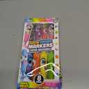 Scentos Scented Jumbo Markers 8 Pack, With Fruit Scent, 8 Colors, Different Fruity Each, Washable Markers, Marker for Kids, Kid Approved, Non Toxic Chunky, Design for Little Hands, Super Washable Ink.