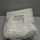 MOSAYT 100% Waterproof Dining Room Chair Covers Set of 4, Super Fit Stretch Jacquard Parson Chairs Slipcovers Removable Washable Chair Seat Protectors for Home, Kitchen, Banquet (White)