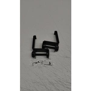 New Foldable Headphone Stand Hanger Holder Aluminum Headset Soundbar Stand Clamp Hook Under Desk Space Save Mount, Universal Fit Gaming Headphones, Black