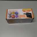 2 x Yeeriroon 24 Pack Adhesive Hat Rack for Wall, Hat Organizer for Baseball Caps, Strong Multi-Purpose Hat Hooks, Hat Holder Hanger on Wall, Door, Closet, No Drilling (Black)