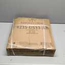 Oakland Living Round 33 lb Concrete Patio Umbrella Stand, Antique Black and Bronze,4235-US33-AB