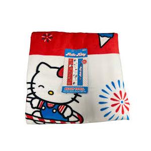 Hello Kitty Beach Towel Size 30x60 in