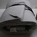 Mattress Topper Cove, 3 Inch Mattress Protector Cooling Rayon Zippered Mattress Encasement with Adjustable Straps for Latex Mattress Topper Memory Foam Cover 68''