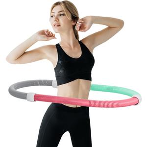 PFNRTH 3Ib Weighted Soft Spring Hula Hoop for Adults,Soft Waist Friendly Design and Efficient Fat Burning, Suitable for Various Venues, Homes, Outdoor Activities, etc.
