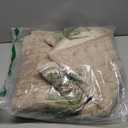 Velvet Couch Cover, Washable Sectional Sofa Cover, Anti Slip Sofa Slipcovers for 3 Cushion Couch Sofa L Shaped Recliner, Furniture Protector Covers for Pets Kids(Khaki, Only 1 PCS)