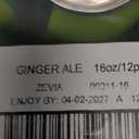 Zevia Zero Sugar Soda, Ginger Ale, 16 oz Cans (12-Pack) Naturally Sweetened, Non-GMO Project Verified, Gluten-Free, Vegan, BB: 04/02/2027