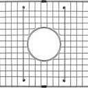 Serene Valley Sink Bottom Grid 26" x 14", Centered Drain with Corner Radius 3-1/2", ND2614C, Medium