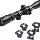 Rifle Scope, 3-9X32, 3-9X40, 3-9X50, Green Lens, Fast Focus Eyepiece, Free Ring Mounts, Air Rifle Scope, Optics Reticle Crosshair Scope