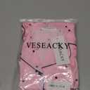 Veseacky Girl's Satin Pajamas Set Short Sleeve Button Sleep Shirt with Silky Shorts Set PJ for Teens (Pink Dots,size 12)