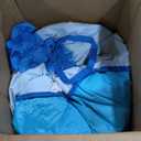 Inflatable Bounce House with Slide, Jumping Castle with Blower and Wave Pool, Basketball Rim, Long Tunnel