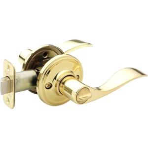 Copper Creek WL2230PB Waverly Door Lever, Polished Brass