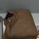 VANSOFY 100% Waterproof Recliner Chair Covers, Recliner Cover Non-Slip Dog Chair Cover Furniture Protector Washable Slipcover with Pocket, Elastic Straps for Pets, Dogs(Brown, 23.6")