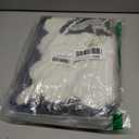 Anybar Bow Bath Mat Black White Bathroom Rug Cute Scalloped Rugs Non Slip Floor Carpet Microfiber Bathmat Soft Super Absorbent Machine Washable Bathmat for Shower Scallop Bathroom Mats18x25 inch