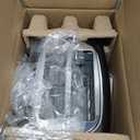 Amazon Basics 2 Slice Toaster, Extra Wide Slots for Bagels, 6 Browning Settings, Removable Crumb Tray, Defrost/Cancel/Bagel Buttons, Cord Wrap, 900W, Black & Silver