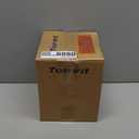 TOPWIT Electric Kettle, 1.0L Electric Tea Kettle with Removable Stainless Steel Infuser, BPA-Free Electric Glass Kettle with Window, Double Wall Water Warmer, Gooseneck, Auto-shut Off, White