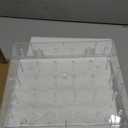 New brothread Tall and Clear Storage Box/Organizer for Holding 30 Spools Home Embroidery & Cotton Thread Spool Compatible with Tall Thread Spool from Isacord/Floriani/Madeira/Glide/RA/ConnectingThread