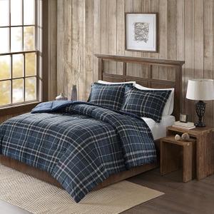 Coleman Westcott Plaid 4 Piece Bedding Set Full/Queen Coleman Westcott Plaid 4 Piece Bedding Set Full/Queen