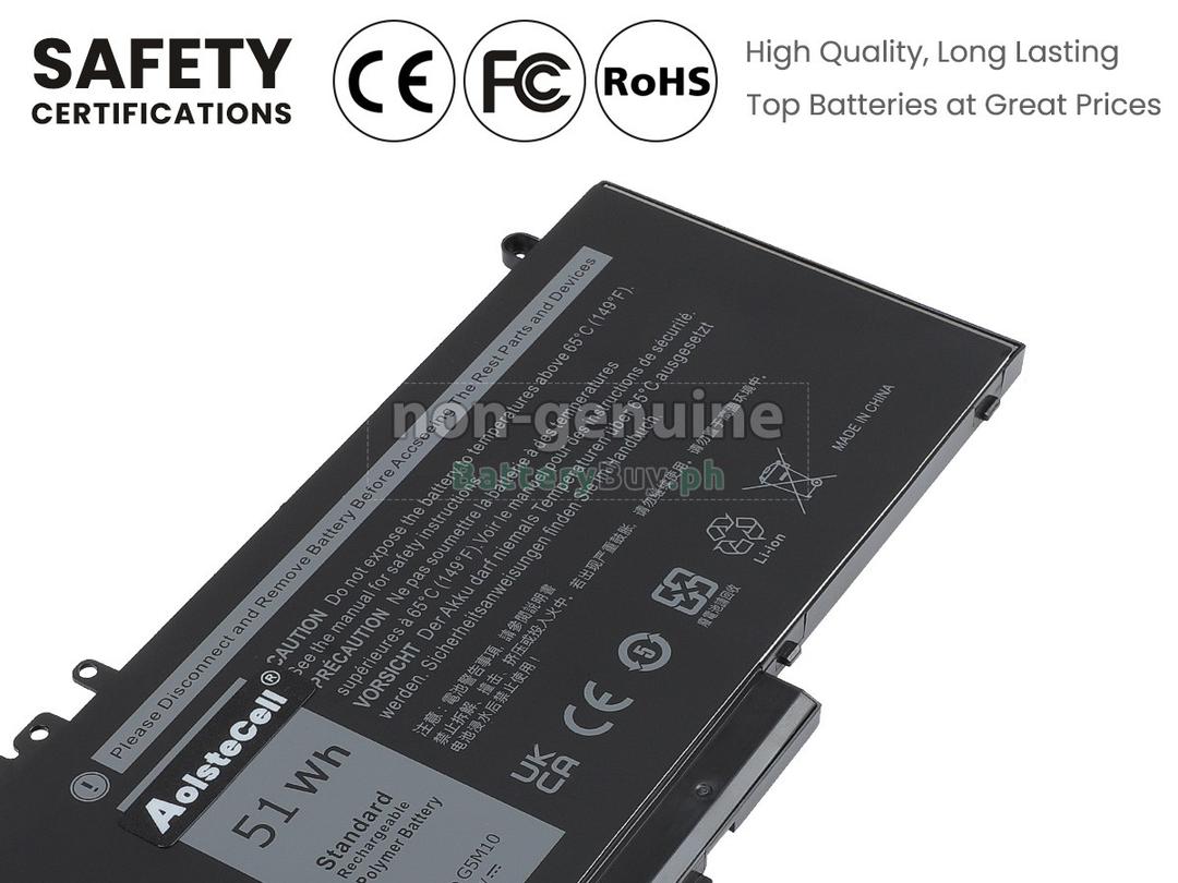 TREE.NB RJ40G Laptop Battery Replacement for Dell Latitude 14 5420 Latitude 15 5520 Precision 15 3560 Series
