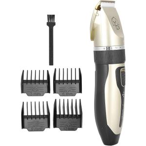 Sanpyl Pet Shaver Set, Rechargeable High Power Quiet Dog Clipper Electric Grooming Clipper for Dogs Cats Pets