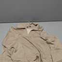 Dokotoo Womens Fall Fashion 2025 Long Sleeve Oversized Sweatshirt for Women Polo Lapel V Neck Color Block Casual Loose Fit Soft Pullover Hoodies Sweatshirts Tops Cozy Winter Clothing Khaki Medium