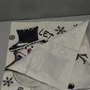 2 Pack Christmas Pillow Cover 18X18 Inch Snowman Snowflake Let It Snow Decoration Holiday Farmhouse Winter Pillow Case Decor for Home Sofa Picture can Differ