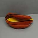 KUYOTQ 3LBS/3.3LBS/2.2LBS Weighted Heavy Training Basketball 29.5/28.5" in and Outdoor Improving Handling Dribbling Passing Rebounding Skill Composite Size 7/6 Weighted Training Basketball Equipment (Brown+Yellow)