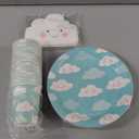 24 pieces of Cloud Napkins, Cups, and Plates
