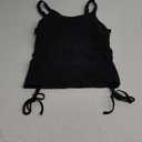 Women Tankini Top Only - Tummy Control Bathing Suit Top 2025 Modest Swim Tank Top Swimsuits No Bottom (Large, Black)