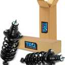 TRQ Rear Shock & Spring Strut Assembly Set Driver & Passenger Side Compatible with 2002-2006 Honda CR-V