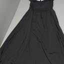 ZESICA Women's Off The Shoulder Maxi Dress 2025 Summer Sleeveless Casual Slim Swing Pleated Formal Party Dresses, Size S