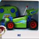 Jada Toys 1:32 RC Toy Story RC Buggy Simple Function Remote Control Car for Kids with 5.5" Body and Movie-Inspired Design No Figure Included