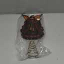 10 Inch Black Angel Christmas Tree Topper Burgundy Vintage Wooden Angel Tree Topper Double-Sided Printing Christmas Decorations for Xmas Party Holiday Decor