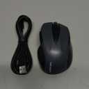 TECKNET Wireless Mouse (BT5.0/3.0 & 2.4G) Rechargeable 4800 DPI Silent USB A & Bluetooth Mouse 6 Buttons, Wide Compatibility - Grey