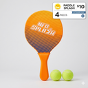 Neoprene Paddle-Splash Outdoor Play 4 Pcs