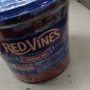 Red Vines Licorice Candy Original Red Flavor Soft Chewy Candy Twists, Red Licorice 3.5 Lb Jar (EXP 08/26/26)