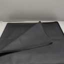 Dog Food Mat, Silicone Dog Cat Bowl Mat, Non Slip Pet Feeding Mat Waterproof Dog Placemat for Small Animals (18.5"x11.8", Black Paw Pattern)