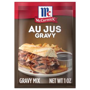 McCormick Au Jus Gravy Mix, 1 oz (1 Ounce (Pack of 1)) - BB 05/19/2026