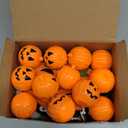 170pcs Halloween Party Favors for Kids,24 Pack Prefilled Pumpkins Skeletons Bulk Halloween Toys Goodie Bag Basket Stuffers Fillers,Trick or Treat Giveaways Classroom Gifts Treasure Box Carnival Prizes