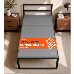 Heavy Duty Bunkie Board Twin Size (38x75) - Under Bed Support