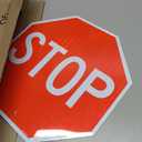 T&R (2 Pack) Large Stop Sign Street Road Sign 18 x 18 Inches. Engineer Grade Reflective Sheeting, Rust Free Aluminum, Weather Resistant, Waterproof, Fade Resistant, 2 Pre-drilled Holes