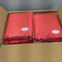 10 Pack Round Tablecloths - 120 Inch Red Polyester Cover for Round Tables, Stain and Wrinkle Resistant Washable Fabric Cloth for Wedding Banquet Parties